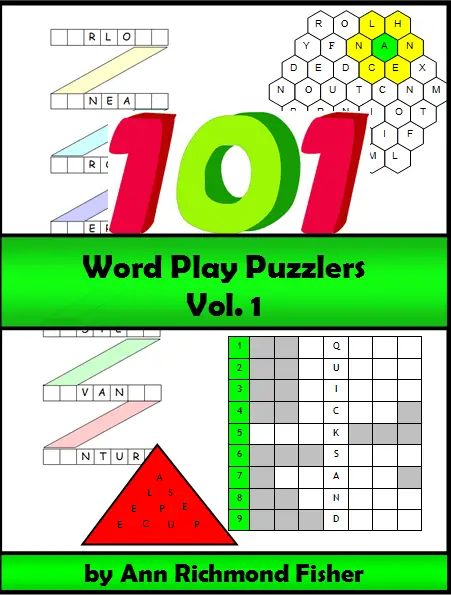 101 Word Play Puzzlers - flat cover