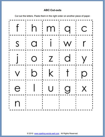 our alphabet printables are easy to use and educational too
