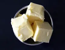 butter in dish