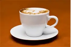 cup of cappuccino