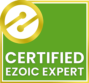 Certified Ezoic Expert badge