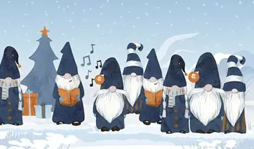 Christmas concert with Trolls