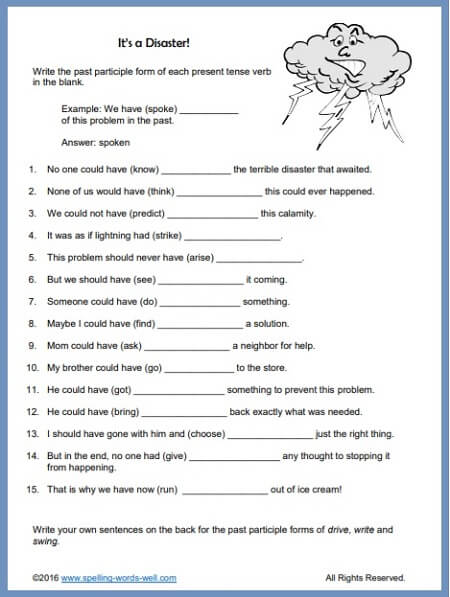 7 English Worksheets Printable Worksheet