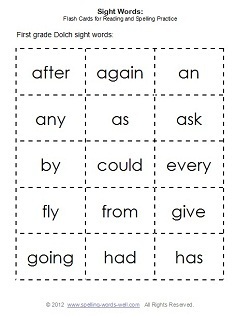 Sight Word Games: Tic-Tac-Toe - Sight Words, Reading, Writing, Spelling &  Worksheets