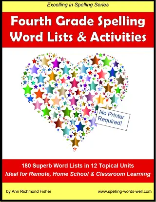 small furth grade spelling words & act cover