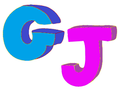 the letters G and J