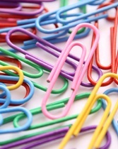 lots of paper clips