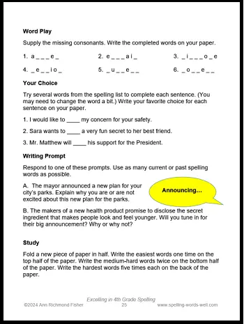 Grade 4 Excelling Book - Say What2