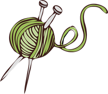 yarn and knitting needles